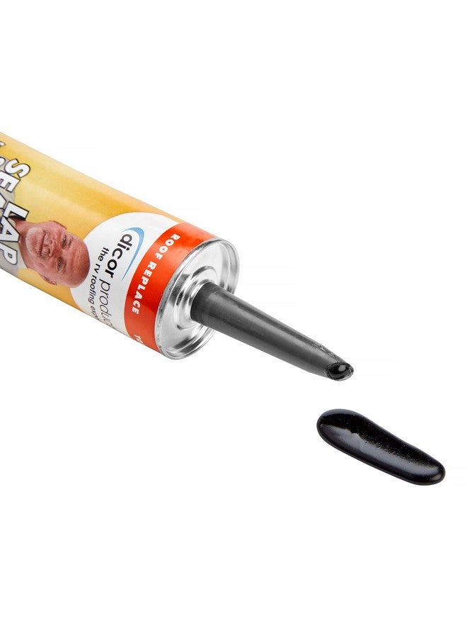 Dicor 501Lsb 1 Haps Free Self Leveling Lap Sealant For Horizontal Surfaces 10.3 Oz Black Secure Ideal For Rv Roofing Maintenance Repair Appliance Application - Image 2