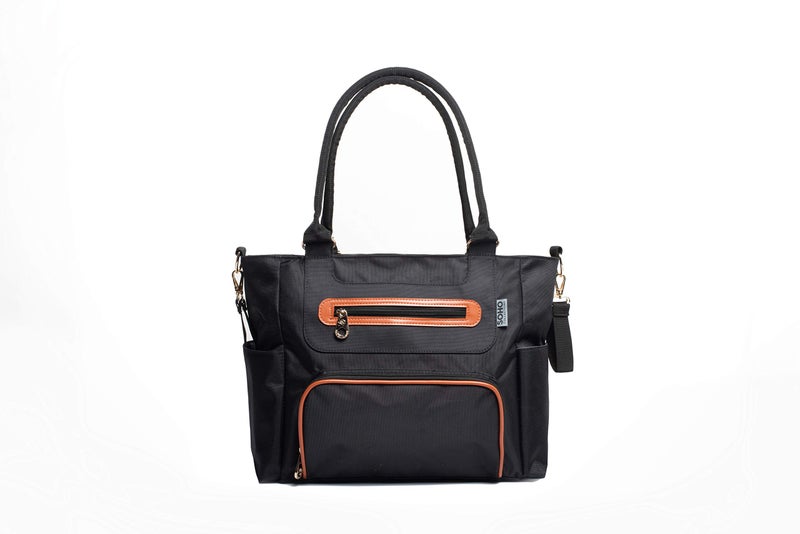 SoHo Designs SoHo Grand Central Station Diaper Bag (Black) - Image 2
