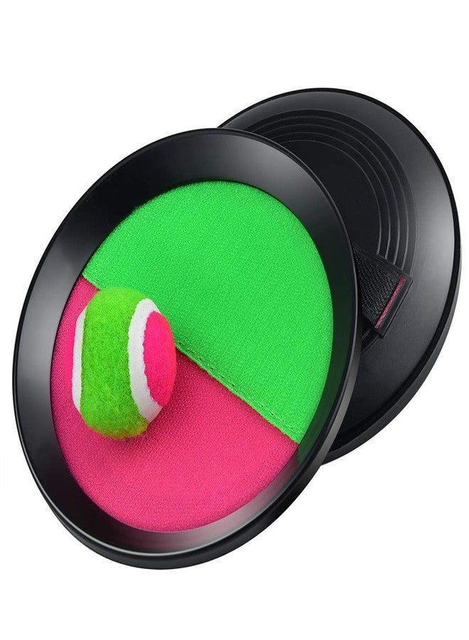 WXJ13 4 Sets Paddle Catch Ball and Toss Game 15.5cm Velcro Catch Ball Set for Sport with a Bag - Image 4