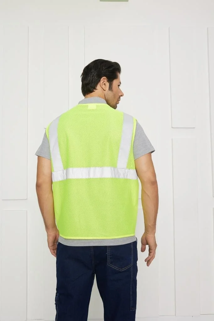 Orange Safety Engineer Type Mesh Warning Vest