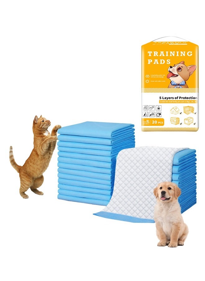 Occuwzz - Puppy Pads Pee Pads For Dogs Ultra Absorbent Potty Pads For Dogs Training Pads For Dogs(XL 60*90/20 pieces) - Image 1