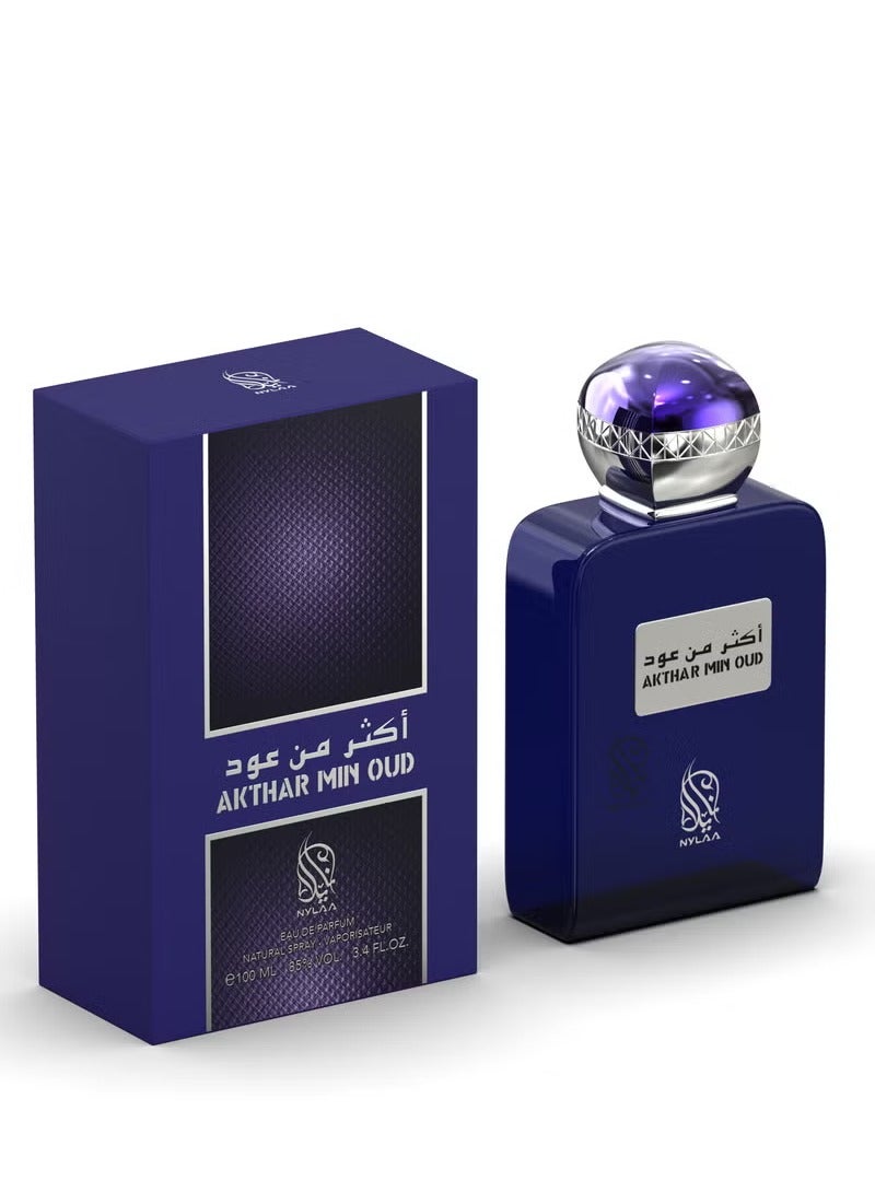NYLAA Akthar Min Oud Eau De Parfum For Unisex - 100 ML - Image 1