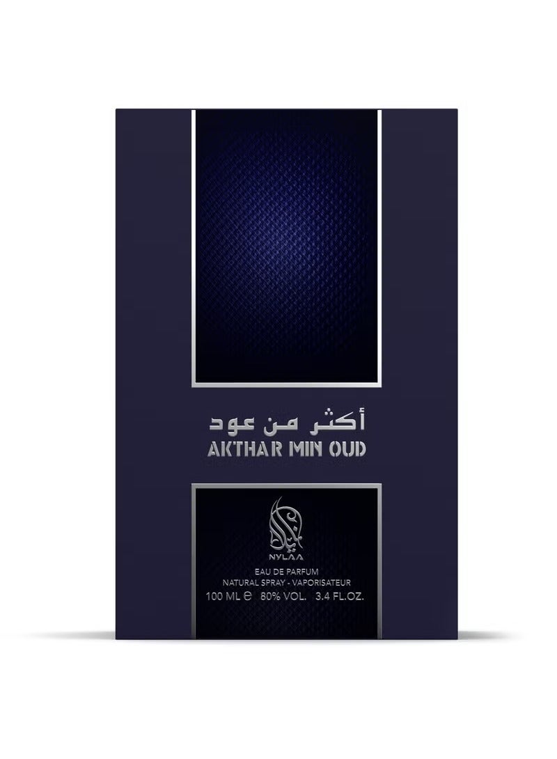 NYLAA Akthar Min Oud Eau De Parfum For Unisex - 100 ML - Image 2
