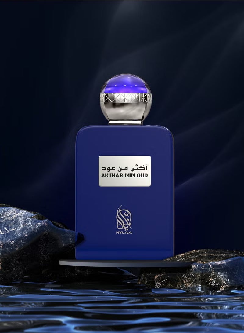 NYLAA Akthar Min Oud Eau De Parfum For Unisex - 100 ML - Image 4