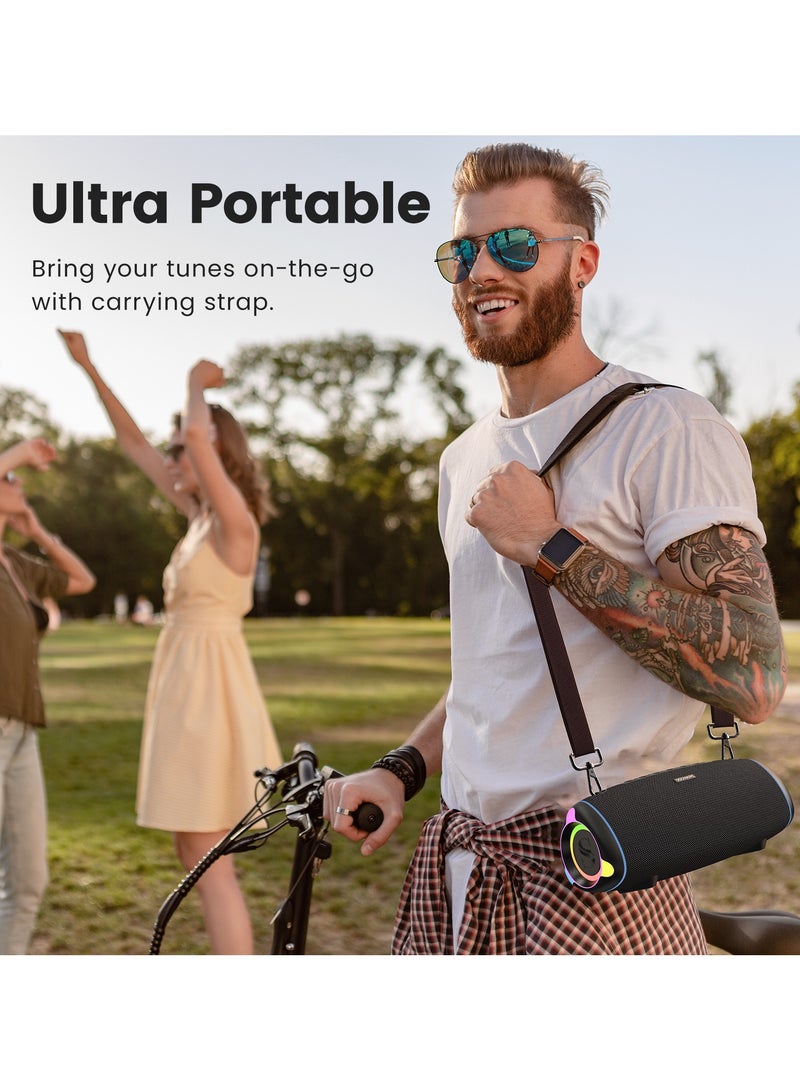 Sounarc R2 60W Extreme Bass Portable Speaker with Bluetooth 5.3, IPX6 Waterproof & Stereo Pairing - Image 5