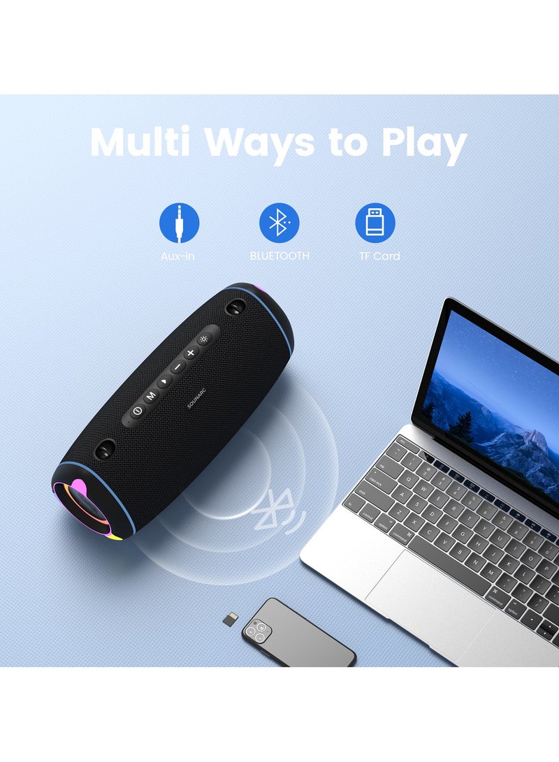 Sounarc R2 60W Extreme Bass Portable Speaker with Bluetooth 5.3, IPX6 Waterproof & Stereo Pairing - Image 3
