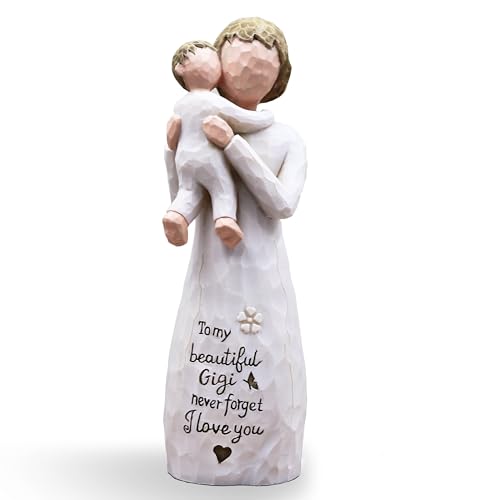 AcowSpt Gigi Gifts for Grandma Gifts for Gigi Grandma Gift Sculpted HandPainted Figurine - Image 1