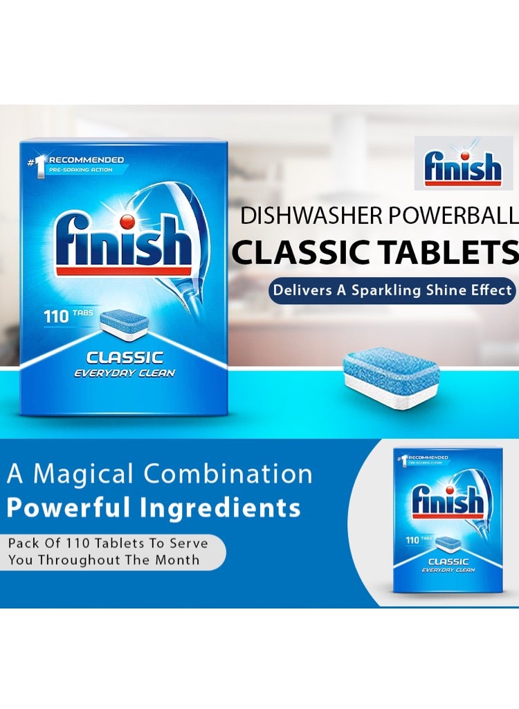 Finish Dishwasher tablets, 110 tablets - Image 2