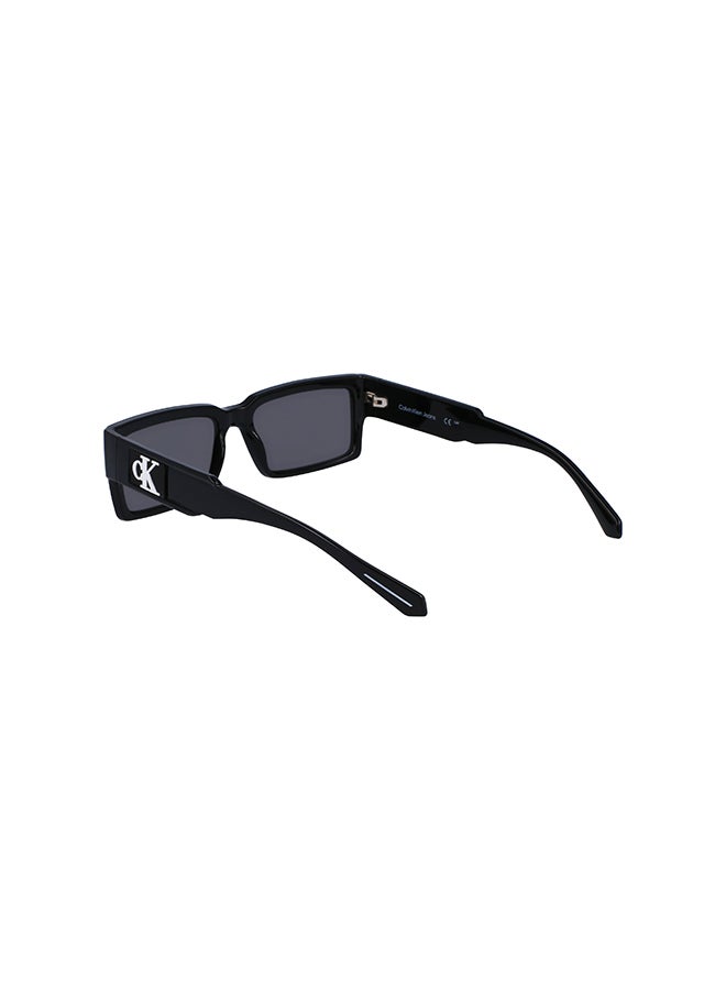 Calvin Klein Jeans Men's Rectangular Sunglasses - CKJ23623S-001-5718 - Lens Size: 57 Mm - Image 3