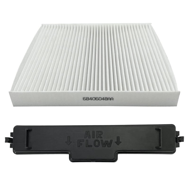 SKARUMMER 68406048AA Cabin Air Filter Filter Access Door Replacement for Dodge Ram 1500 2500 3500 4500 5500 Avenger Caliber Journey Compass Patriot Chrysler 200 Replace 68318365AA 68052292AA