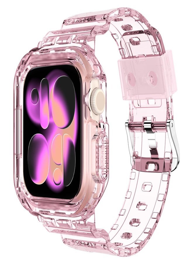 تينسي سوار Tensea لساعة Apple Watch، متوفر بأحجام 38 مم، 40 مم، 41 مم، 42 مم، 44 مم، 45 مم، 46 مم، و49 مم، مناسب للرجال والنساء. سوار ناعم ولطيف مع غطاء واقٍ، إكسسوارات سوار أنيقة لساعات iWatch Ultra SE2 Series 10 9 8 7 SE 6 5 4 3 2 1 - Image 1