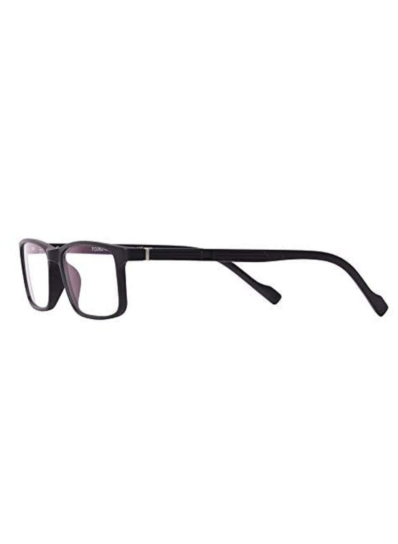 Tom Oliver JUNIOR Blue Light Blocking Computer Screen Glasses - Anti Harmful Blue Light, UV, Glare | Protection Eyewear for Children from Digital Screen Time & Home schooling for Boy's & Girl's Age 5 - 12 (Rectangle, Black) - Image 4