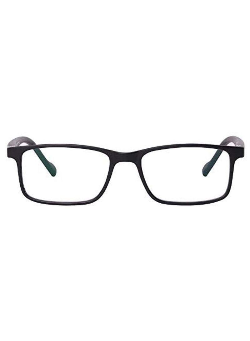 Tom Oliver JUNIOR Blue Light Blocking Computer Screen Glasses - Anti Harmful Blue Light, UV, Glare | Protection Eyewear for Children from Digital Screen Time & Home schooling for Boy's & Girl's Age 5 - 12 (Rectangle, Black) - Image 1