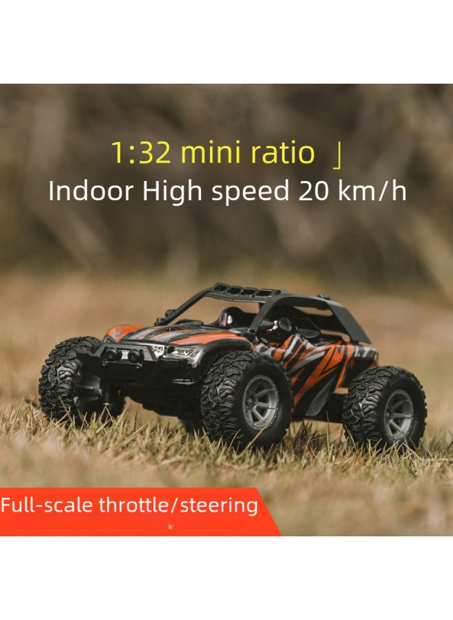 132 Mini Remote Control High-speed Drift Racing Car Boys Children's Toy Rechargeable Off-road Vehicle Rc-Color:1:32 Green [remote Adjustable Speed]]-Proportion:One Battery [weight 315g]  - Image 5