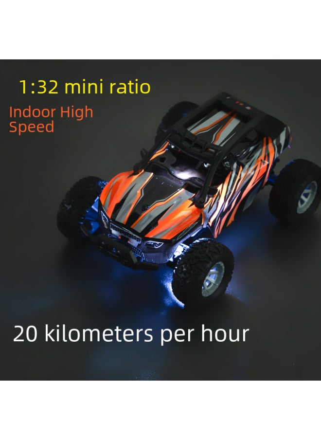 132 Mini Remote Control High-speed Drift Racing Car Boys Children's Toy Rechargeable Off-road Vehicle Rc-Color:1:32 Green [remote Adjustable Speed]]-Proportion:One Battery [weight 315g]  - Image 4