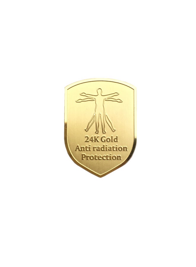[Spot] Shield-shaped Anti-radiation Mobile Phone Patch Shield-shaped Double Negative Ion Energy Battery Radiation Engraving Patch-Color:Round Chinese Dream - Image 2