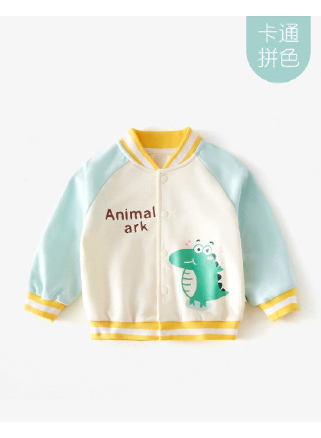 Doxiluka Baby Jacket Spring Autumn Toddler Baseball Coat 1-5 Years Old Kids Early Fall Clothing Cartoon Stylish Outerwear Top - Image 1