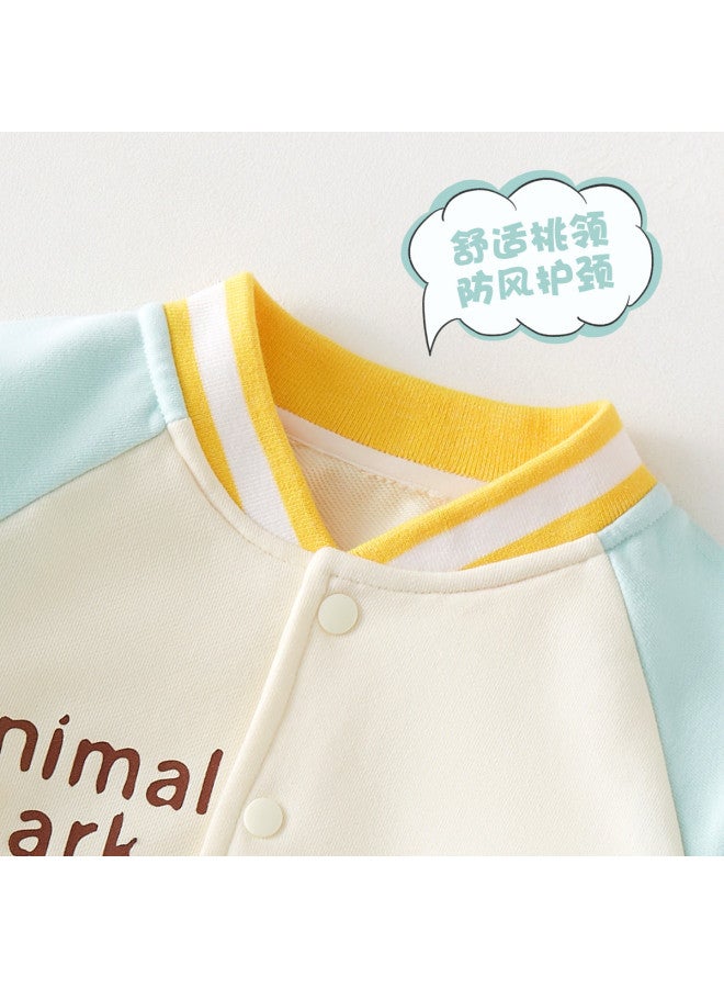 Doxiluka Baby Jacket Spring Autumn Toddler Baseball Coat 1-5 Years Old Kids Early Fall Clothing Cartoon Stylish Outerwear Top - Image 3