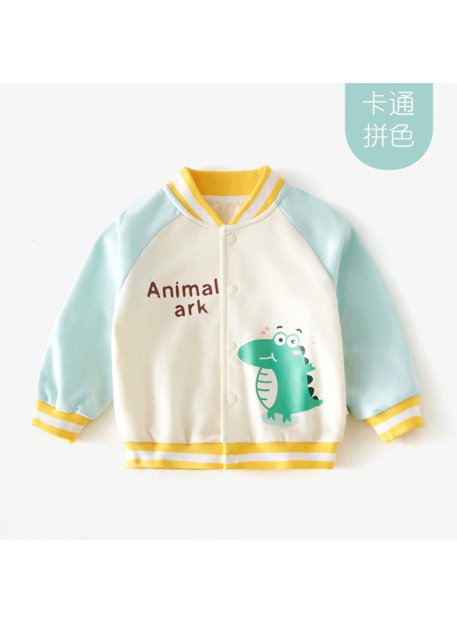 Doxiluka Baby Jacket Spring Autumn Toddler Baseball Coat 1-5 Years Old Kids Early Fall Clothing Cartoon Stylish Outerwear Top - Image 2