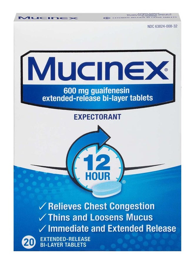 MUCINEX Cough Tablets 20'S 