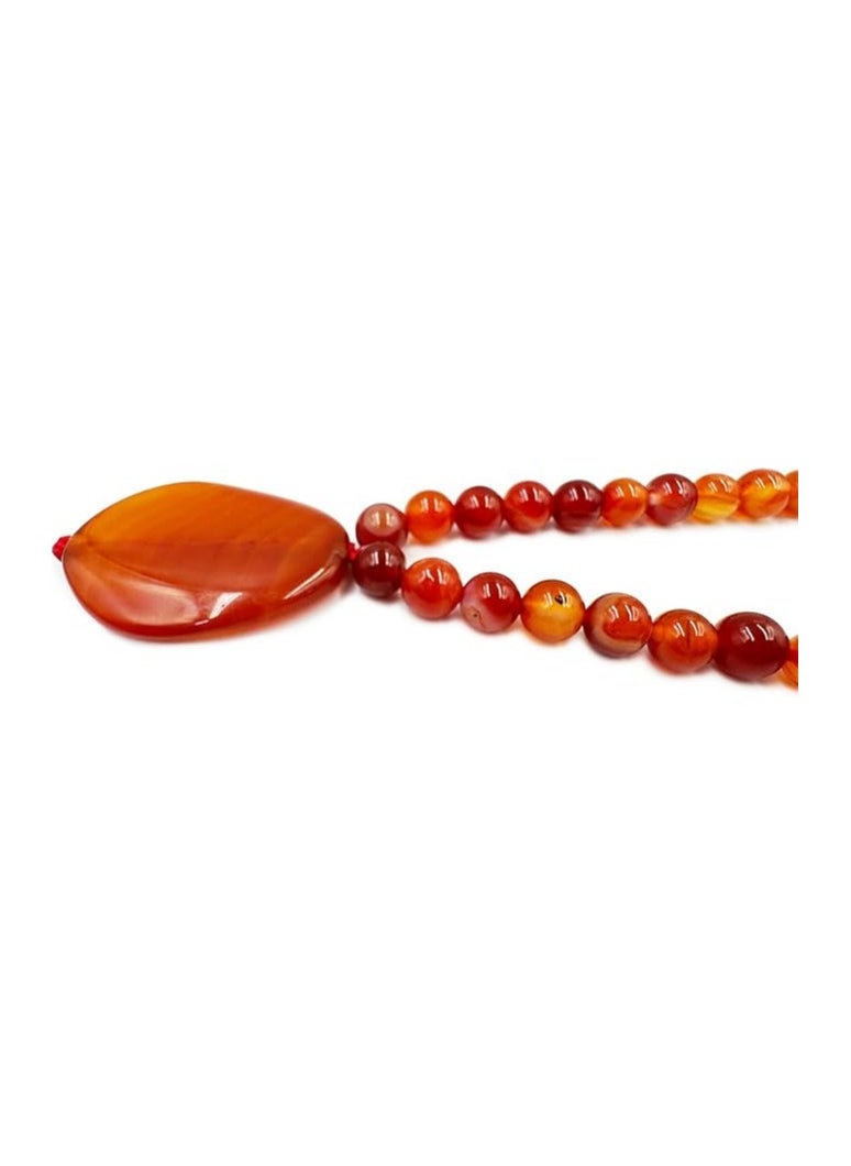 REBUY REBUY  Carnelian  Pendant Necklace Healing Gemstone Jewelry for Men & Women  - Image 4