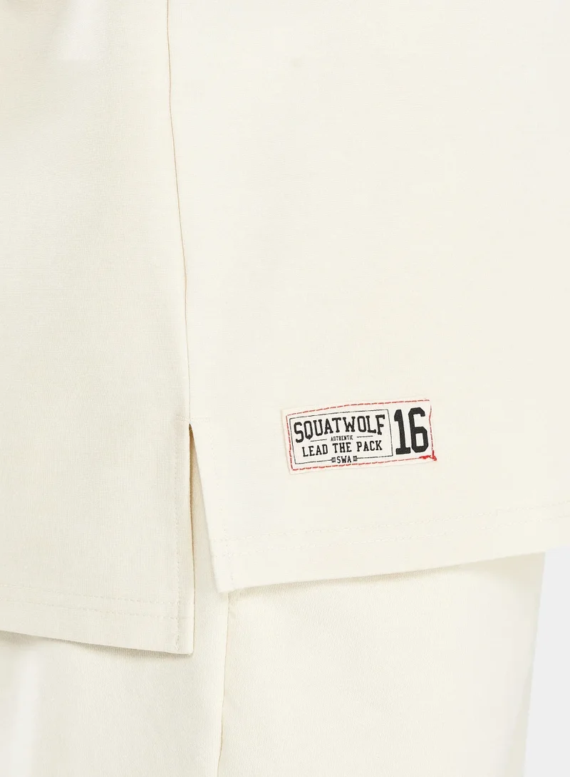 SQUATWOLF Golden Era Authentic Oversized Tee