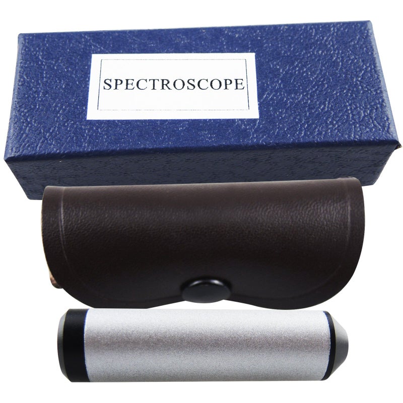 GAIN EXPRESS Handheld Durable Small Diffraction Spectroscope 55mm Jewelers Eye Loupe Jewelry Magnifier for Gems Jewelry Rocks Stamps Coins Watches Hobbies Antiques Gems, Coins, Stamps - Image 3