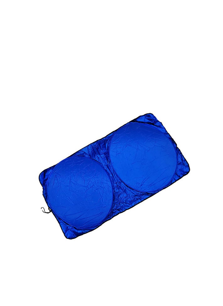Generic Car windshield interior sun visor cover, car sunshade keeps the car cool in summer (size: 150 * 70 cm, code: 9228) - from Rana store  - Image 2