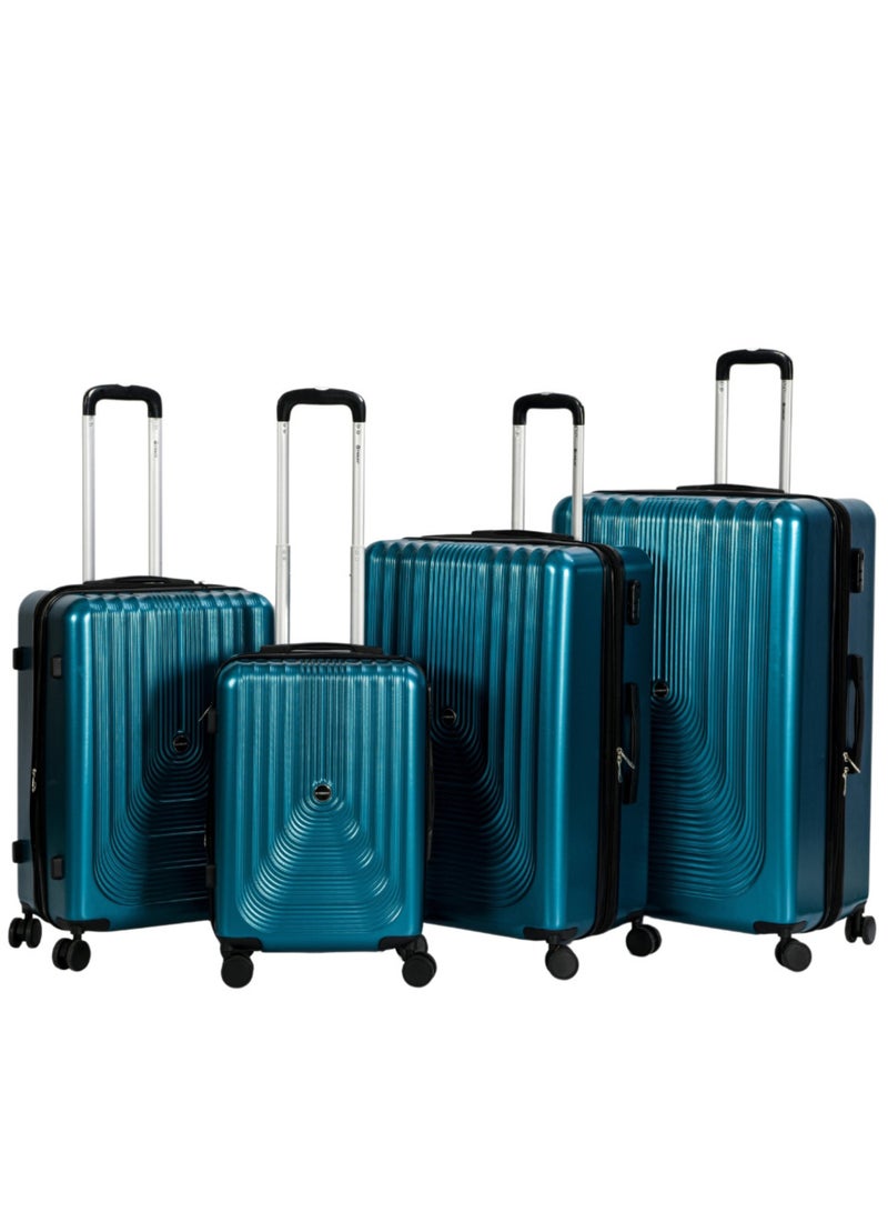 ستار لايف مجموعة حقائب سفر مكونة من 4 قطع من حقائب أمتعة السفر ذات الجانب الصلب من مادة ABS