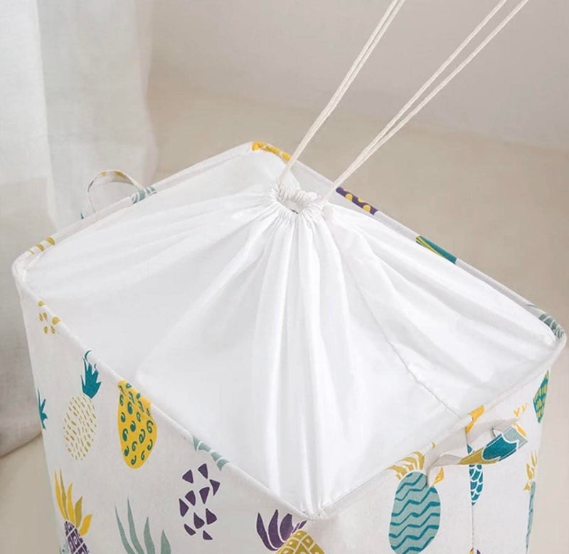 AT Ankit Traders Ankit Traders Giant Quilt Clothes dustproof Storage Bag Season Changing Clothes Organizer Drawstring Bag is a Substitute for Mobile Boxes Saving Space Pack of 1 - Image 3