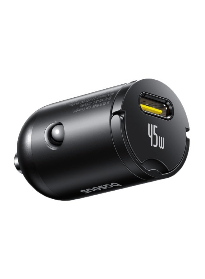 Baseus 45w Car Charger Super Fast Charging Car ette Lighter Set Ufcs Compatible With Apple 8-17 Series + Huawei Android