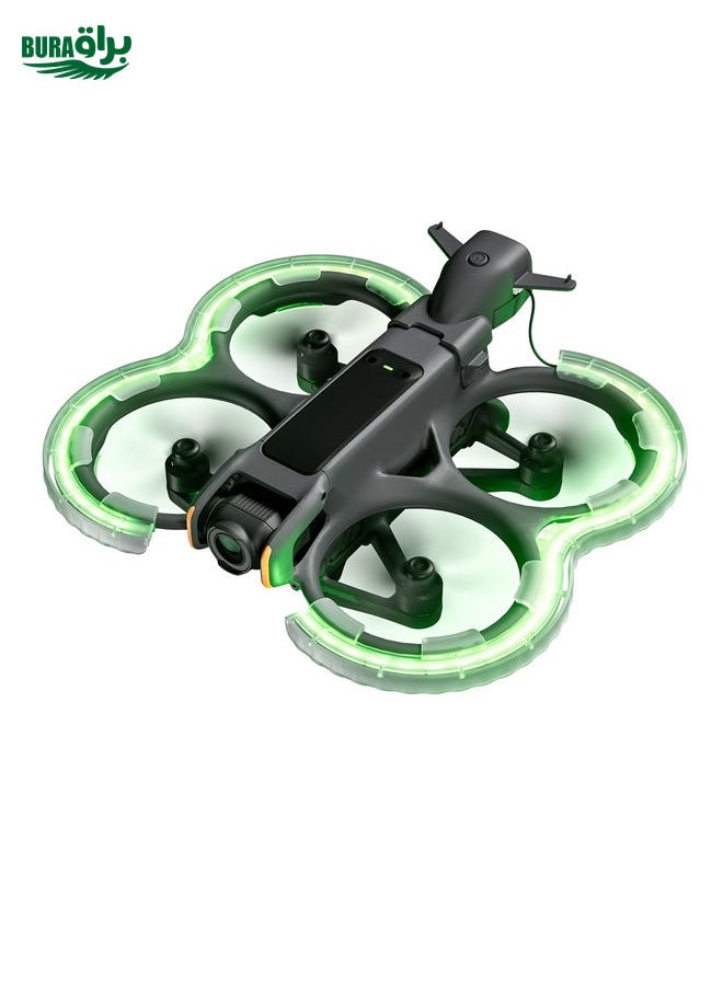 براق ل DJI Avata 2 Startrc بدون طيار LED حارس الحماية لمكافحة الاكتساب (شفاف)  - Image 1
