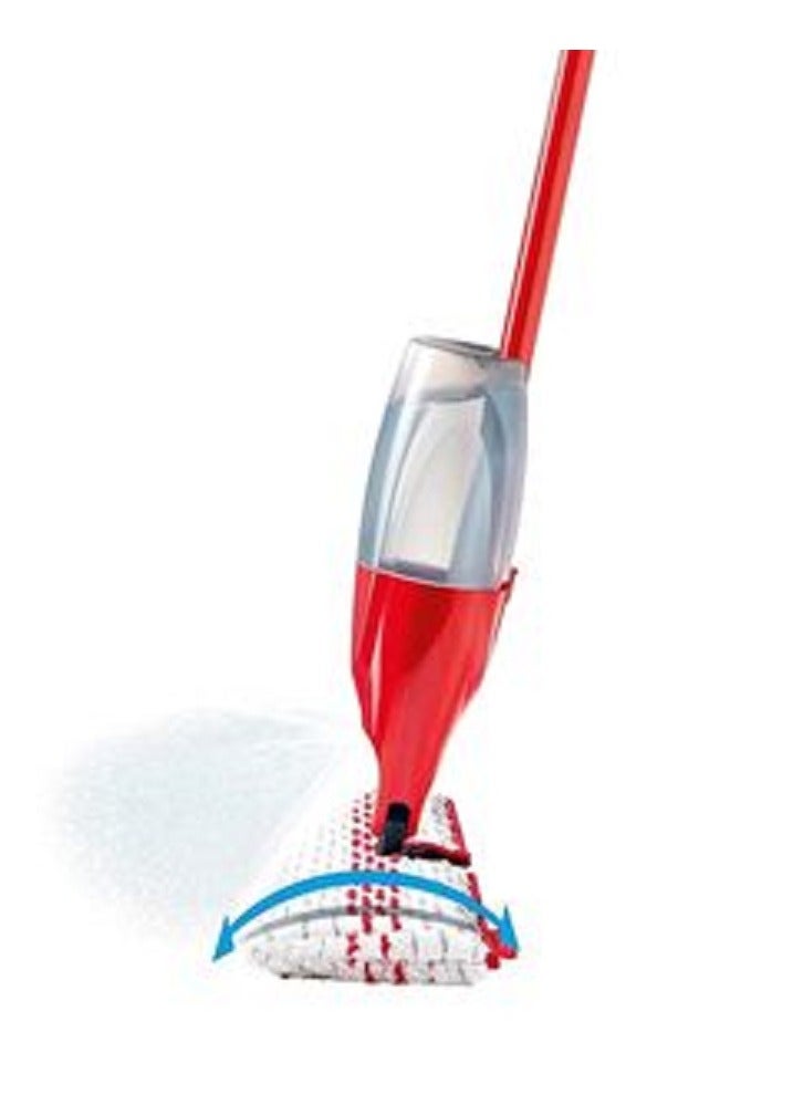 Vileda 1-2 Spray Max System Refill Pad Red and White - Image 2