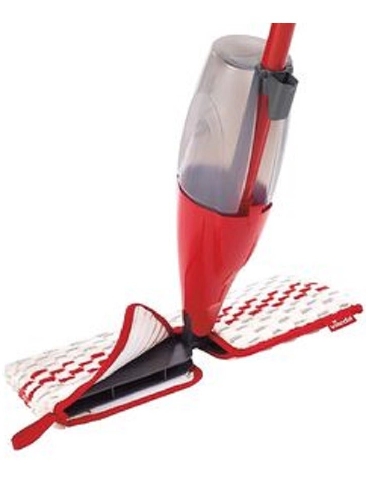 Vileda 1-2 Spray Max System Refill Pad Red and White - Image 3