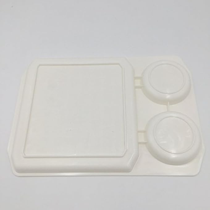 zime Microwave Bacon And Egg Cooker Bacon Baking Tray Bacon Baking Utensils Microwave Oven Baking Dish 2 Pieces - Image 5