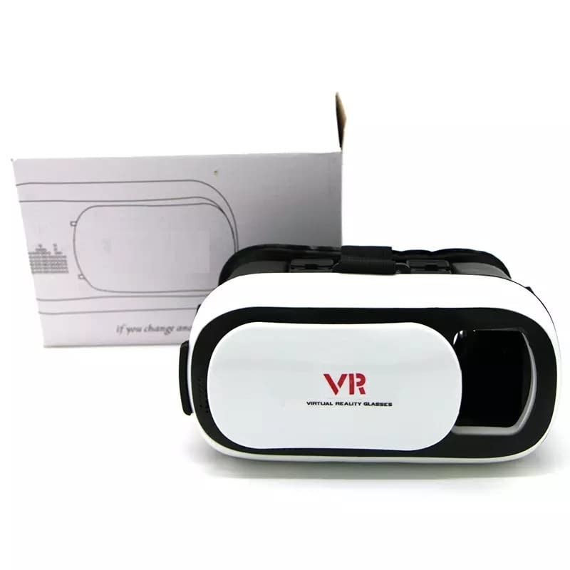AUSHA® Virtual Reality Headset| 3D Glasses Headset |VR Set Box | Best VR Headset |Gift for Kids and Adults for 3D Gaming and VR Videos (2022) - Image 1