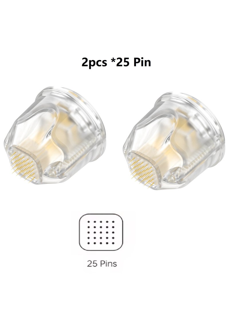 Bio - 2Pcs 25Pin Replacement Cartridges Needle for Dr.pen Bio.pen Q2 - Image 1