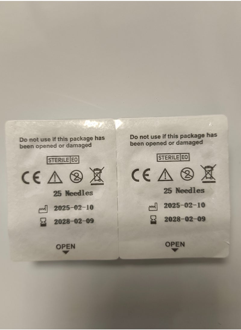 Bio - 2Pcs 25Pin Replacement Cartridges Needle for Dr.pen Bio.pen Q2 - Image 1
