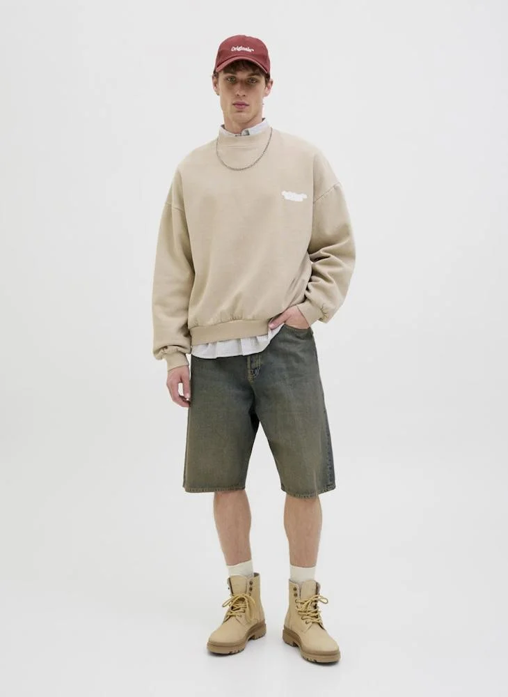 جاك اند جونز شورت كاجوال بتفاصيل جيوب