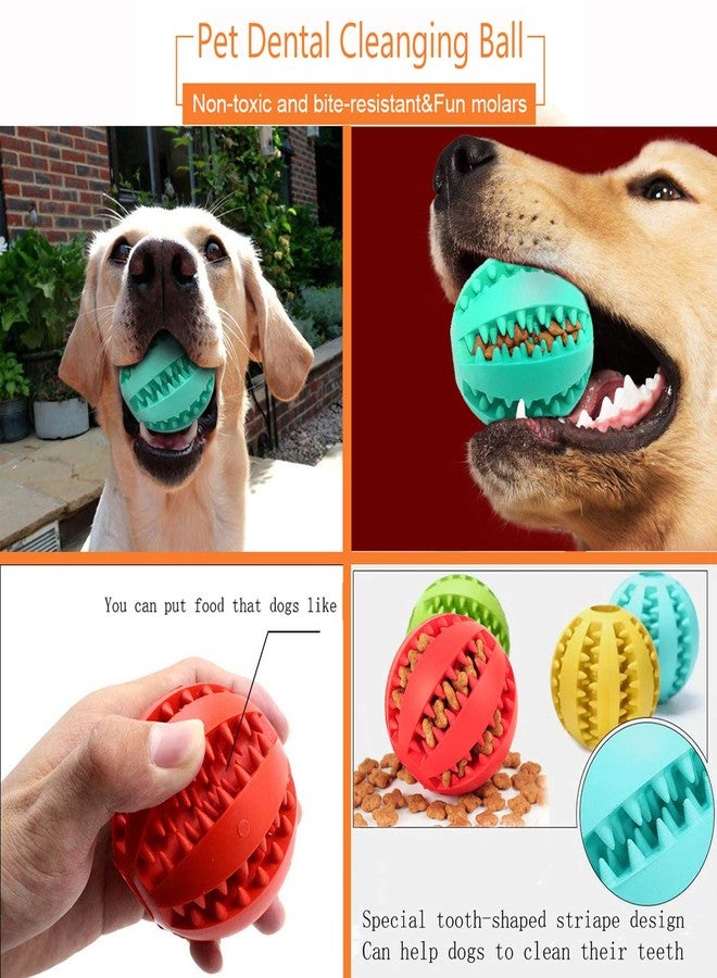 Sunglow Dog Toy, Nontoxic Bite Resistant Ball for Pet Dogs Puppy Cat, Food Treat Feeder Chew Tooth Cleaning Exercise Game IQ Training, Large Dog Toy - Image 4
