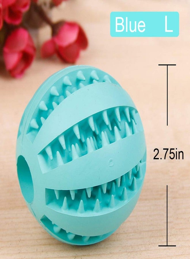 Sunglow Dog Toy, Nontoxic Bite Resistant Ball for Pet Dogs Puppy Cat, Food Treat Feeder Chew Tooth Cleaning Exercise Game IQ Training, Large Dog Toy - Image 2