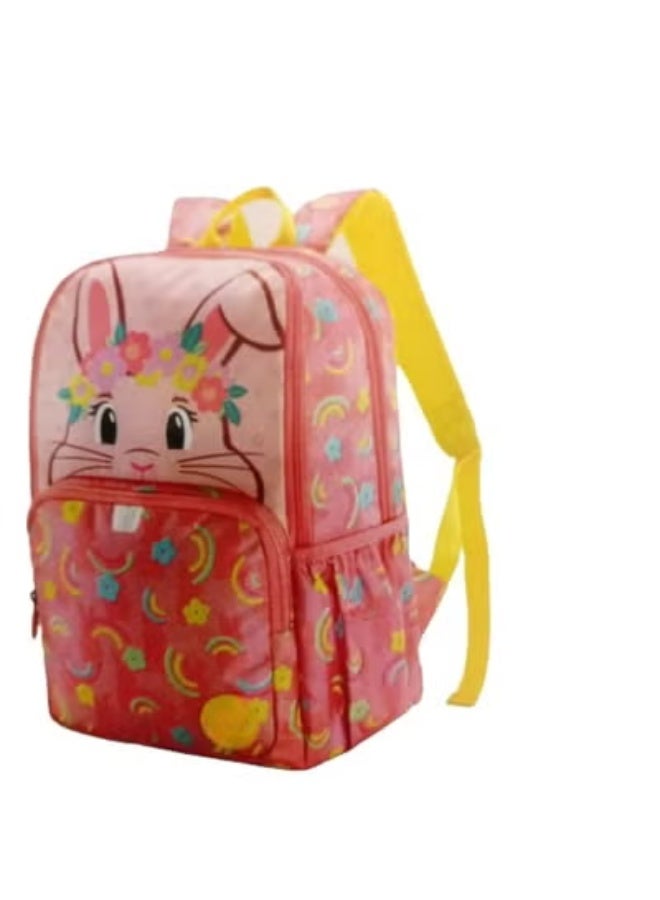 American Tourister Diddle 2.0 Bunny Pink Backpack for 4 to 6 Years Kids. Ergonomically Designed. - Image 1