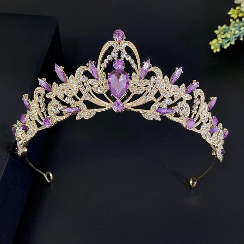 cheekyglo Rhinestone Headband Decorative Bride Headdress Delicate Festival Headband - Image 3