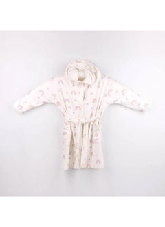 Mamas Gift Winter Robe Pink Rainbows 6-8 Y  - Image 2