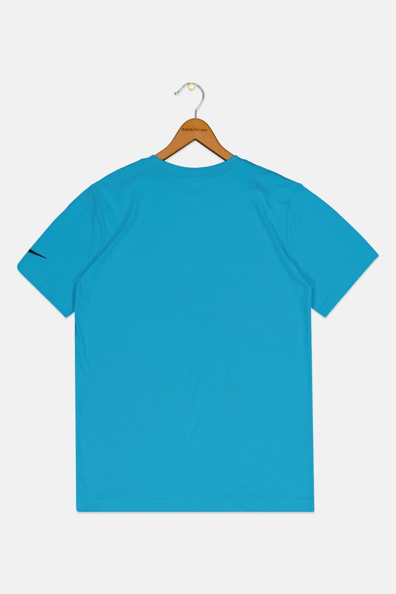 Nike 3Brand by Russell Wilson Kids Boy Graphic Print Outdoor T Shirt, Blue - Image 2