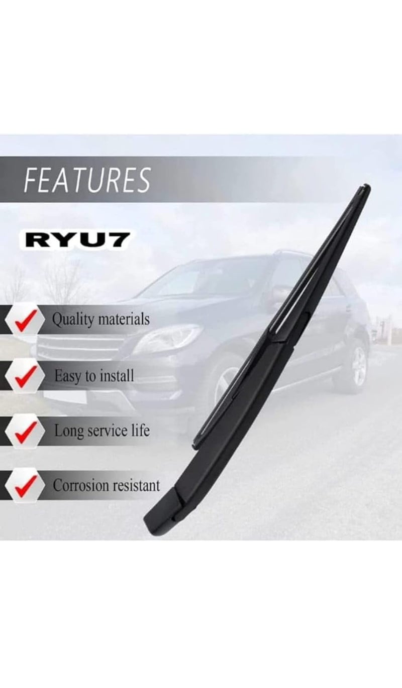 RYU7® Rear Wiper Arm with Blade Exact Fit Design Fits for Punto - Image 4