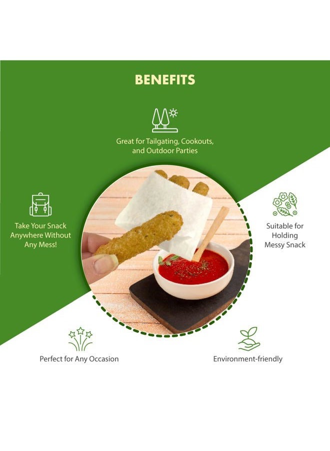 Regency Wraps Grease-Resistant French Fry Bags Retains Heat for Outdoor Entertaining, Paper - Image 2