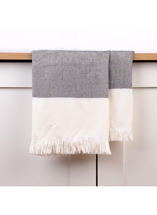HABER 100% Bamboo Large Bath Towel Ultra Soft, Light Weight, & Quick Dry Towel for Bath, Travel, Gym, Beach, Pool, and Yoga | 76 X 152 cms (Pebble Grey) - Image 2
