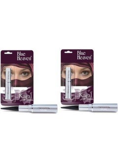 Blue Heaven Personal Kajal (1.5 G Black) Set Of 2 Matte Finish  - Image 3