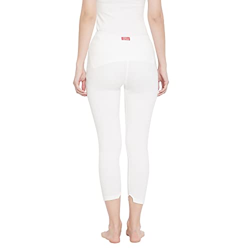 NEVA ESANCIA Women Winter Wear Thermal Legging Off White 4XL - Image 3